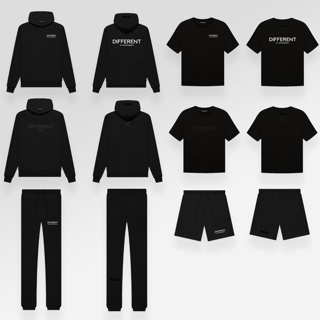 Different Hoodie Black
