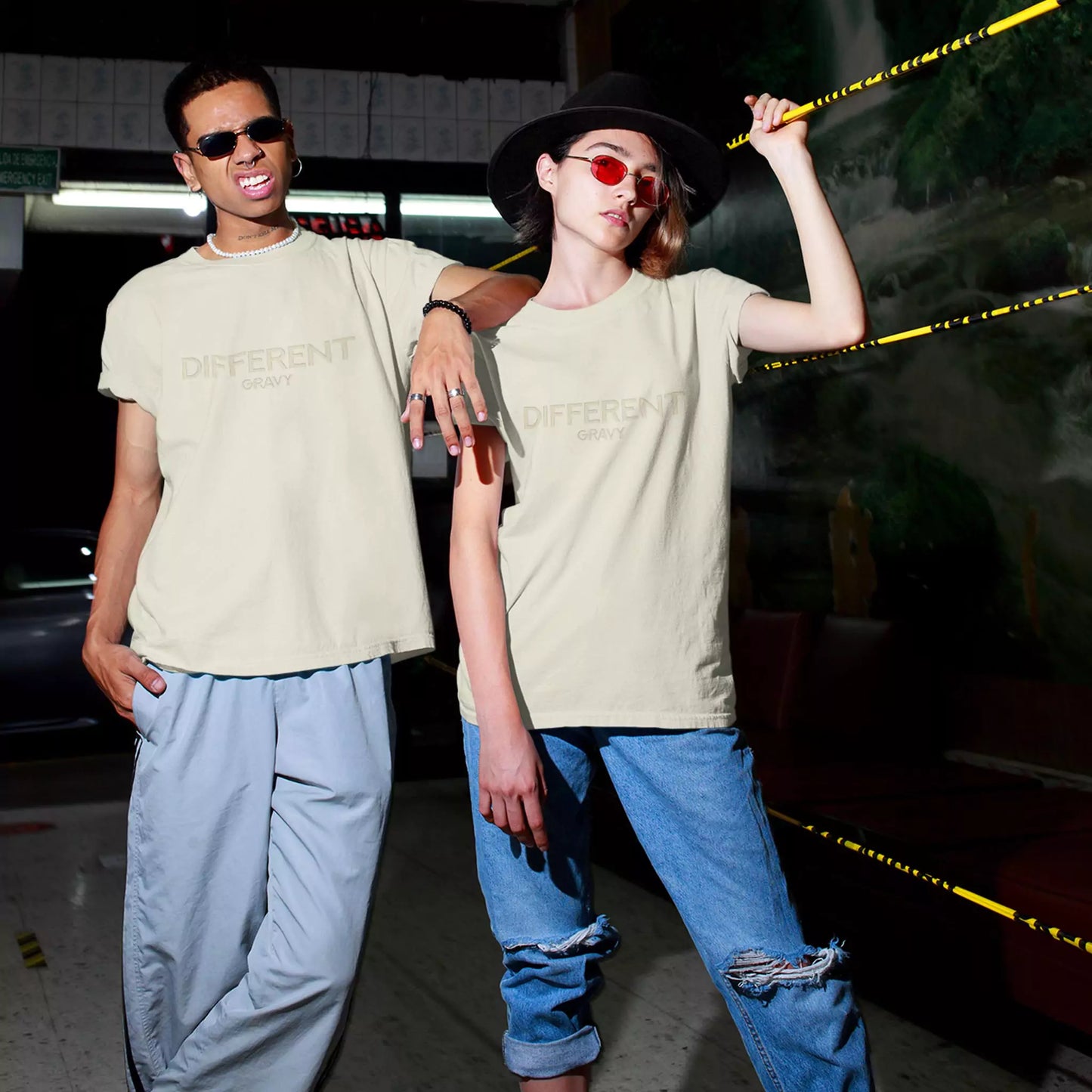Different Gravy Tee Cream