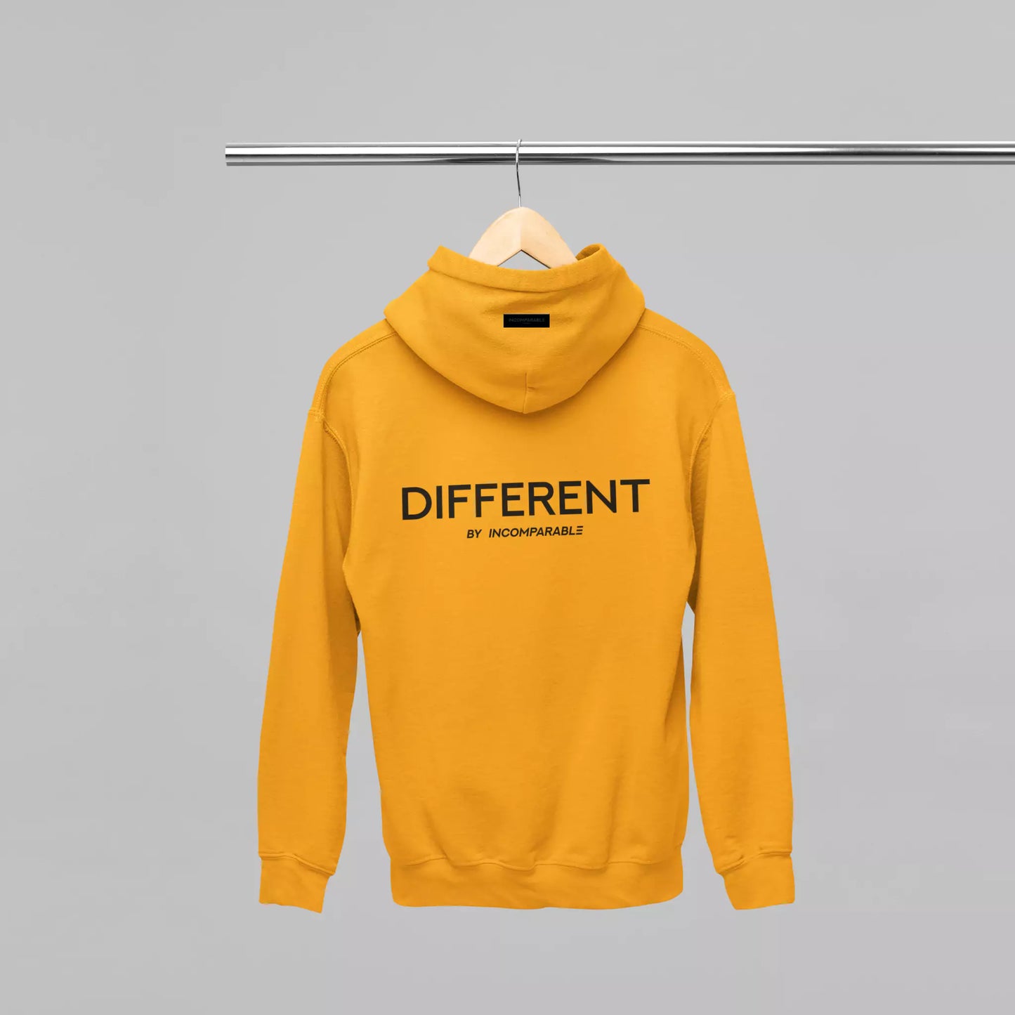 Oversized Organic Cotton Blend Hoodie – Different Hoodie Burnt Orange