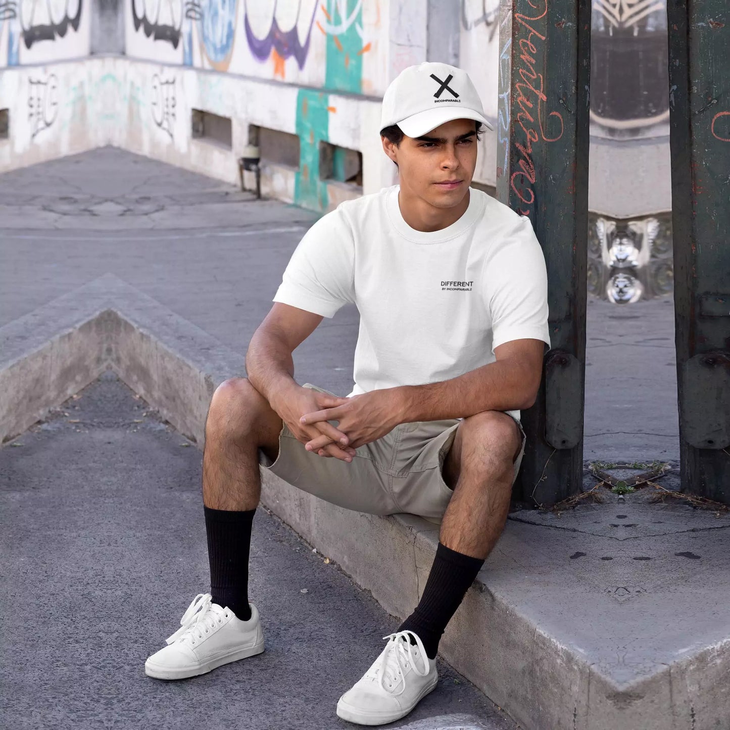 Different Tee White