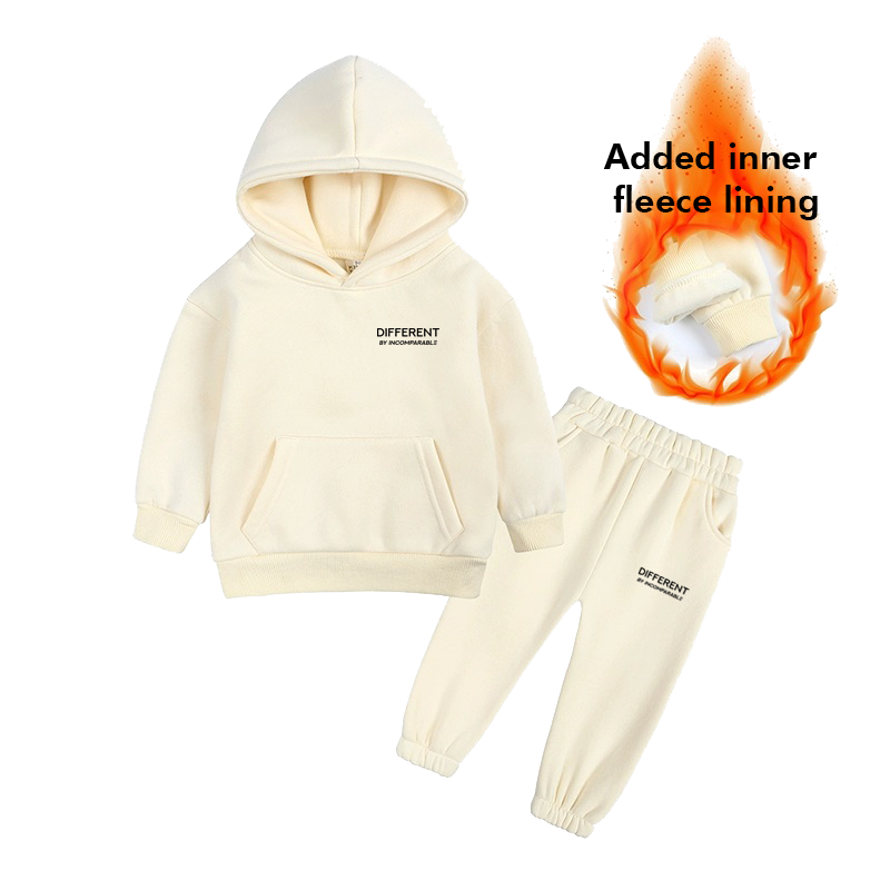 Kids Different Hoodie Pants Set