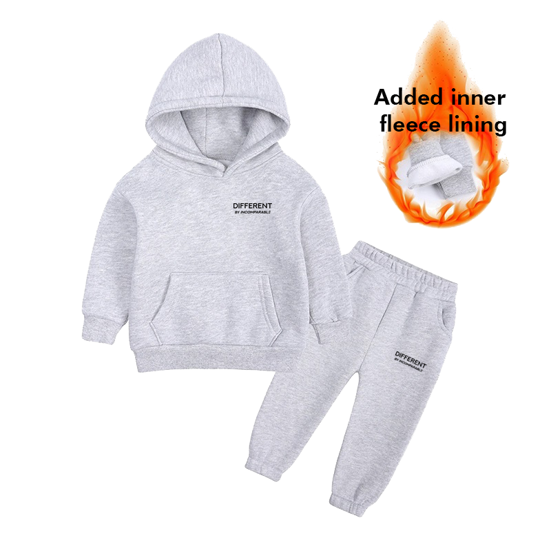 Kids Different Hoodie Pants Set