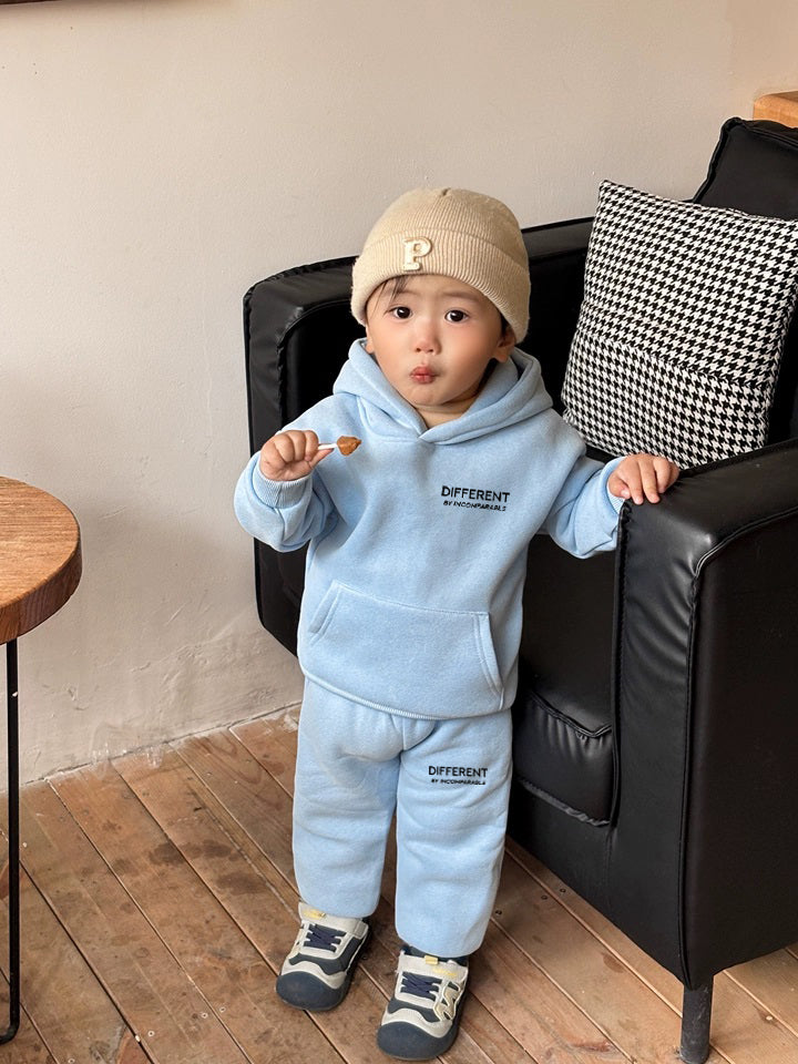 Kids Different Hoodie Pants Set
