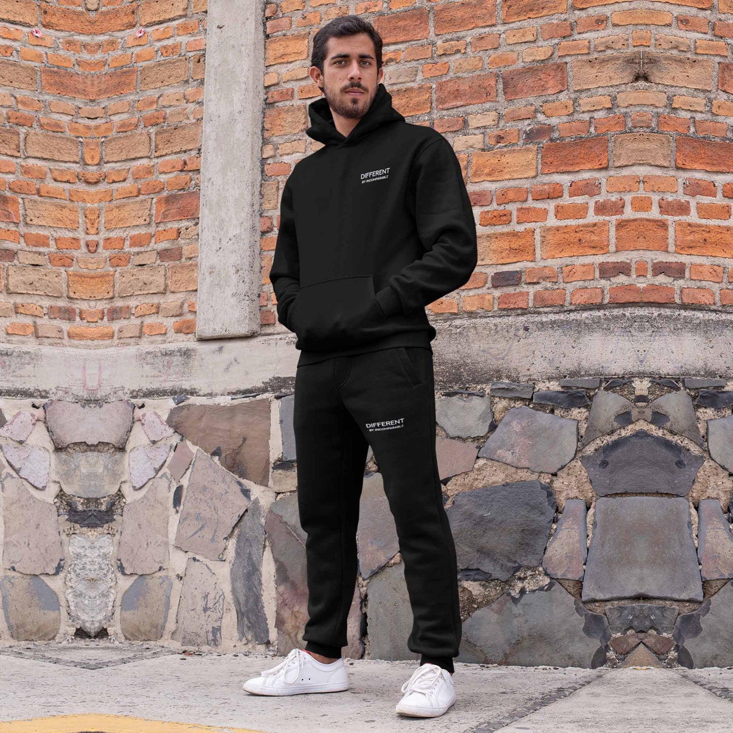 Relaxed Fit Organic Sweatpants – Different Sweatpants Burgundy