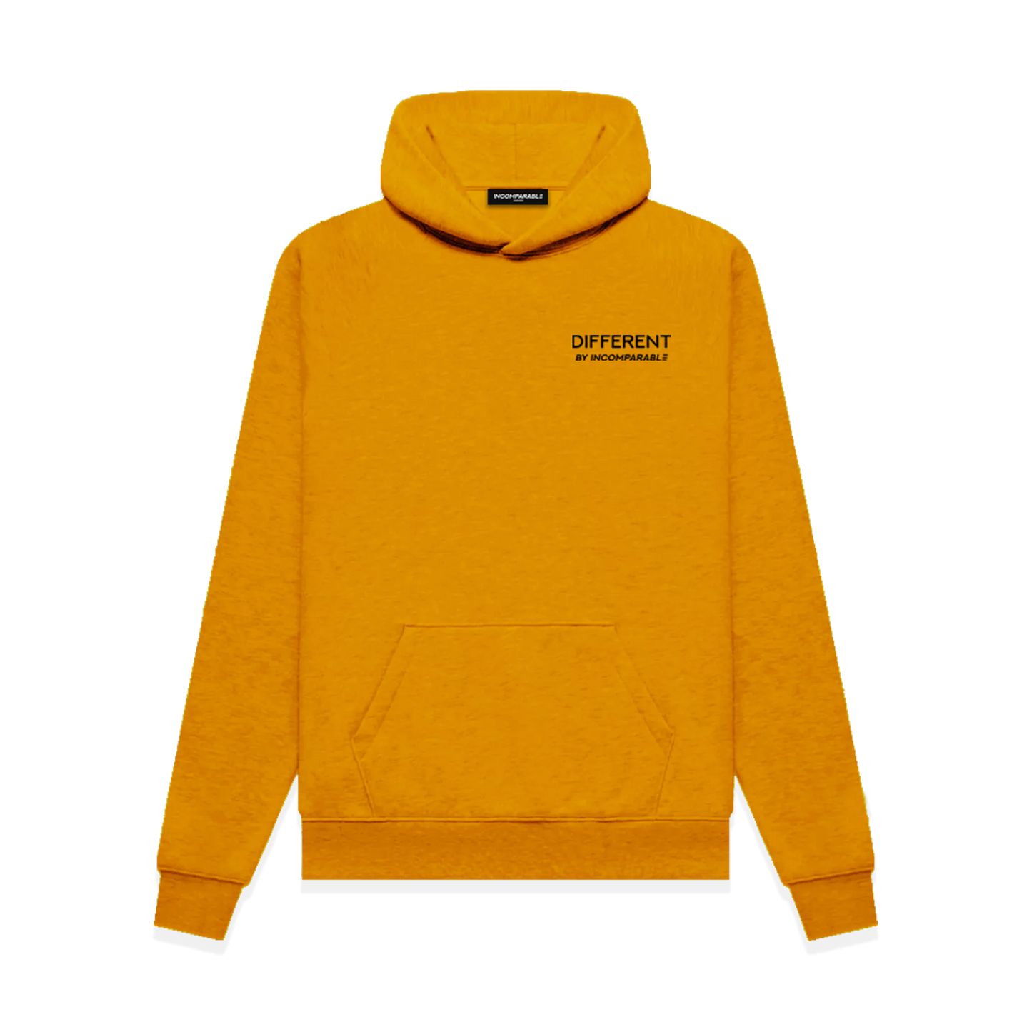 Oversized Organic Cotton Blend Hoodie – Different Hoodie Burnt Orange