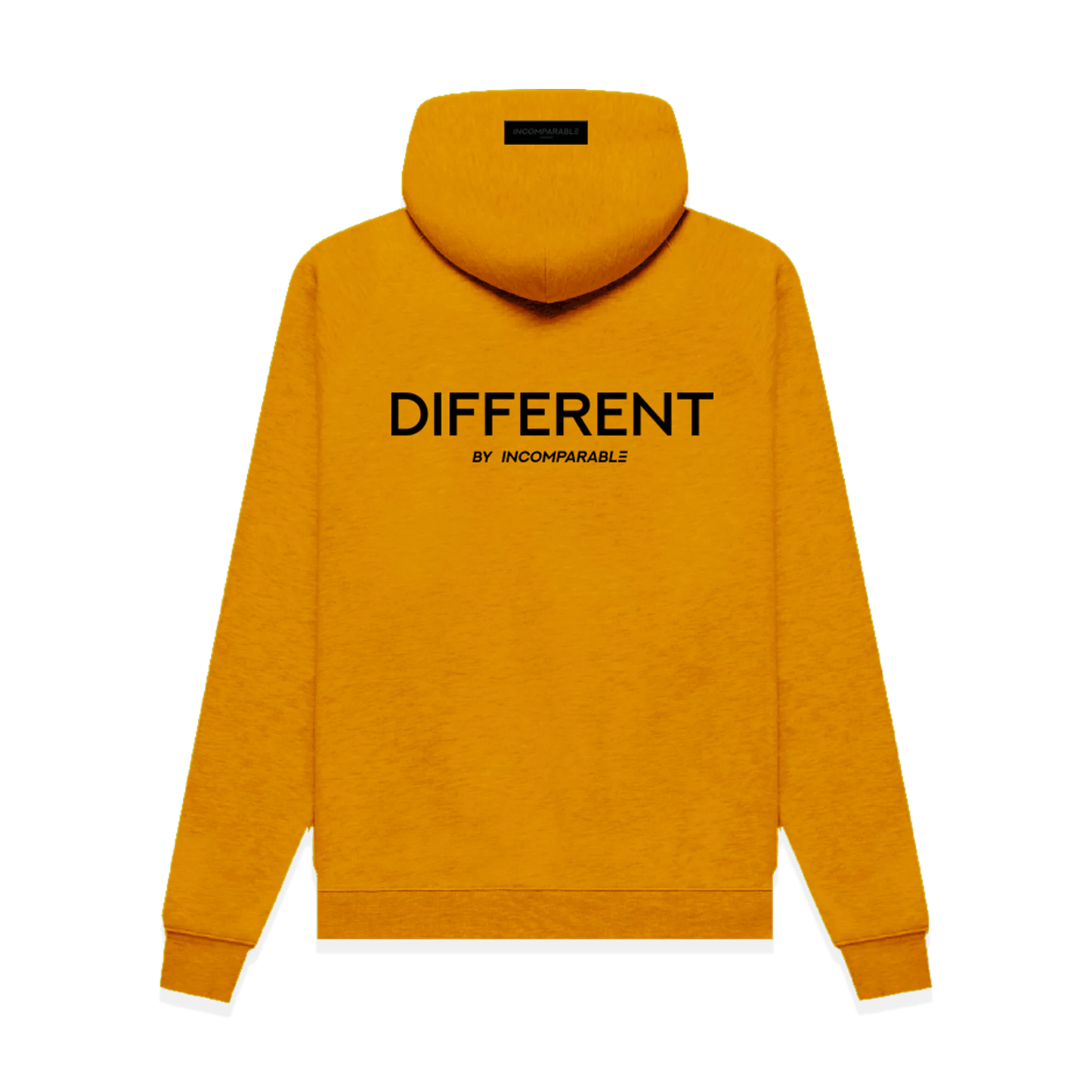 Oversized Organic Cotton Blend Hoodie – Different Hoodie Burnt Orange