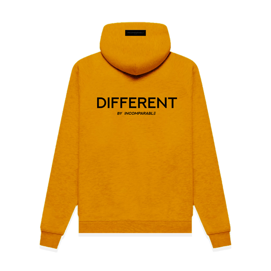 Oversized Organic Cotton Blend Hoodie – Different Hoodie Burnt Orange