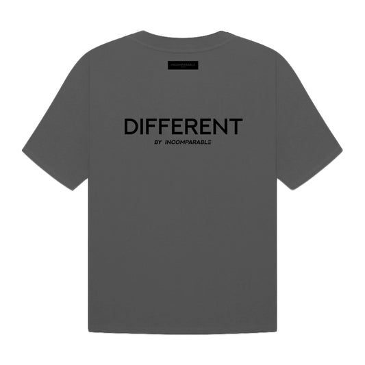Oversized Organic Cotton T-Shirt – Different Tee Charcoal