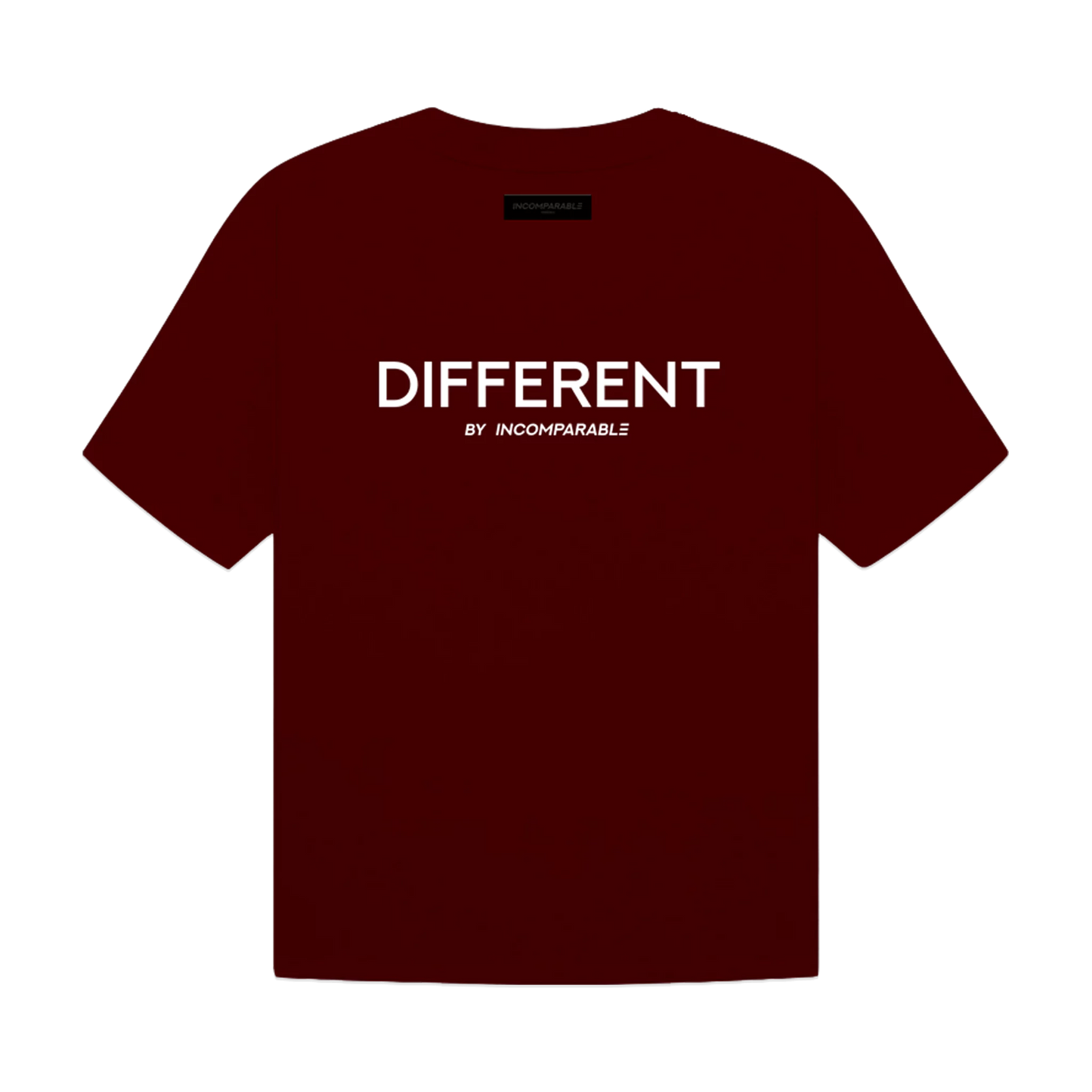 Oversized Organic Cotton T-Shirt – Different Tee Burgundy