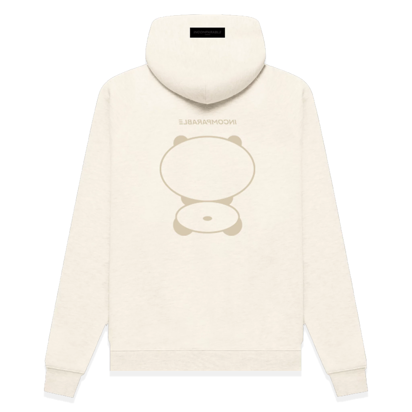 Panda Hoodie Pastel Cream