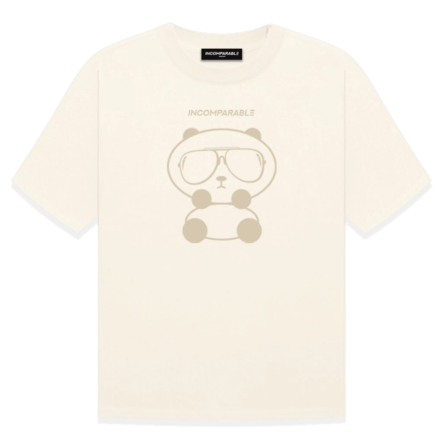 Panda Tee Pastel Cream