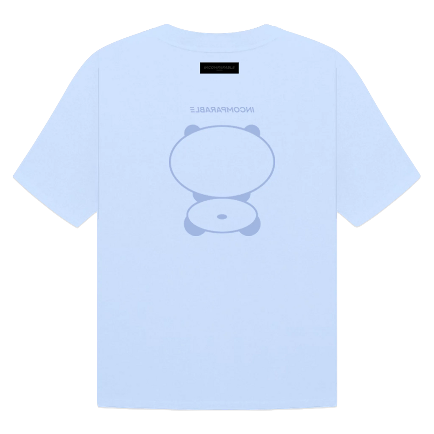 Panda Tee Pastel Blue