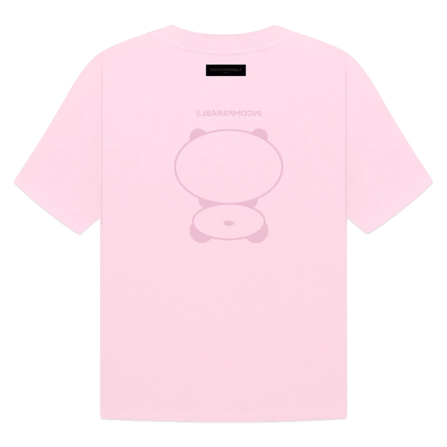 Panda Tee Pastel Pink