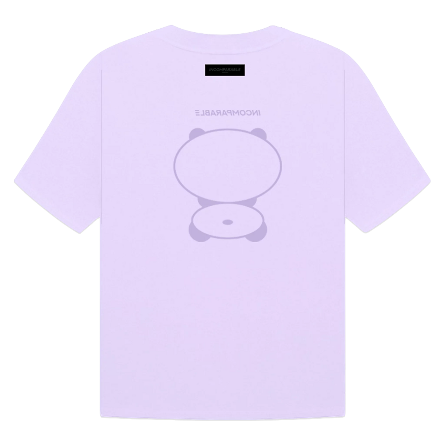 Panda Tee Pastel Purple