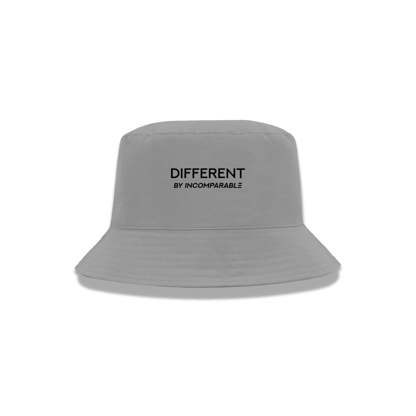 Different Bucket Hat Grey Dark/Maroon