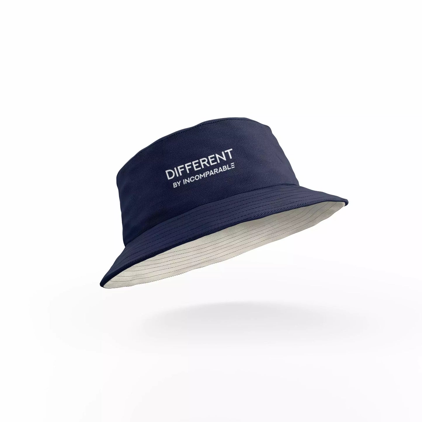 Different Bucket Hat Cream/Navy