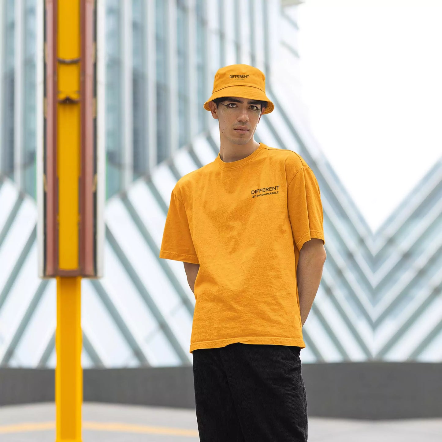 Oversized Organic Cotton T-Shirt – Different Tee Burnt Orange