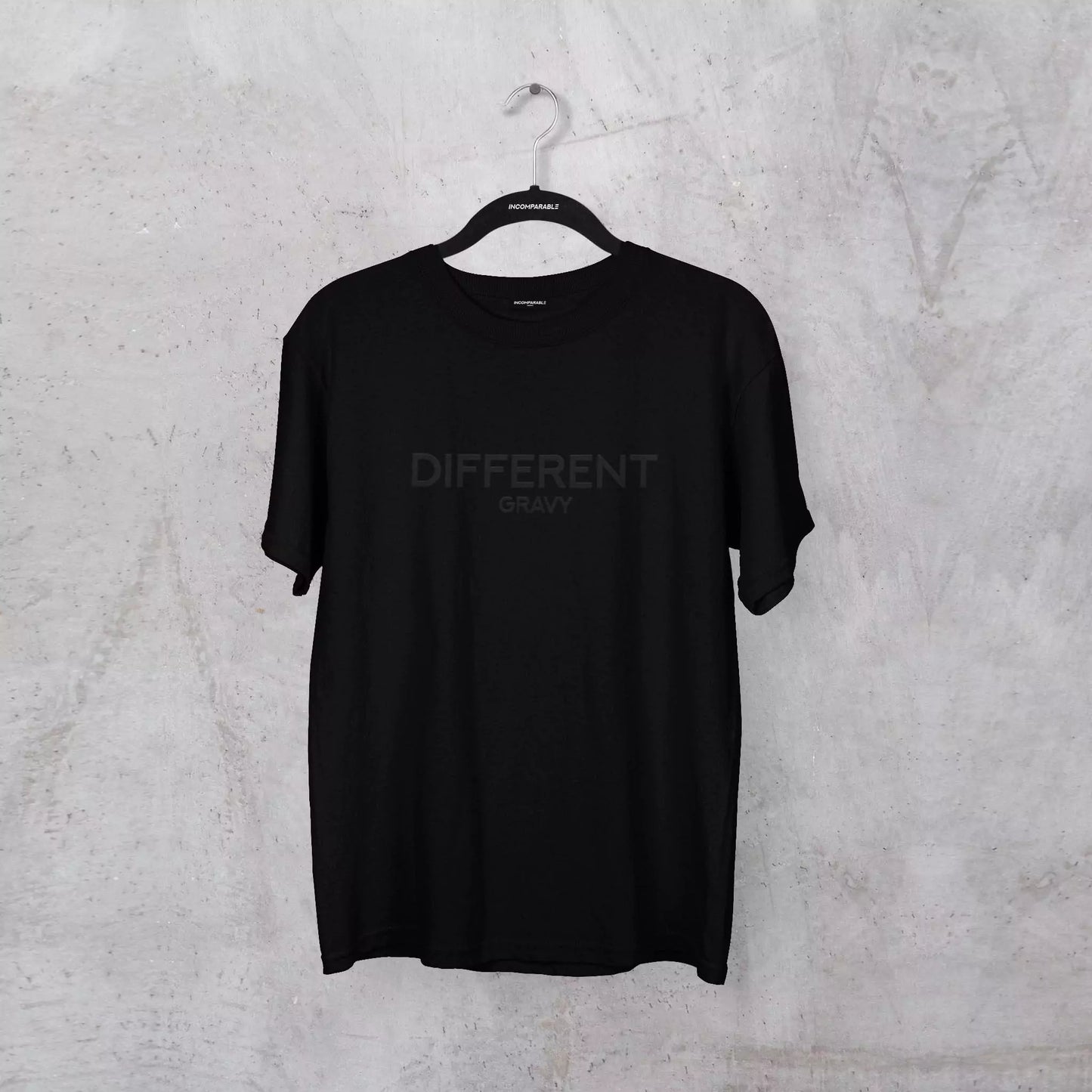 Different Gravy Tee Black