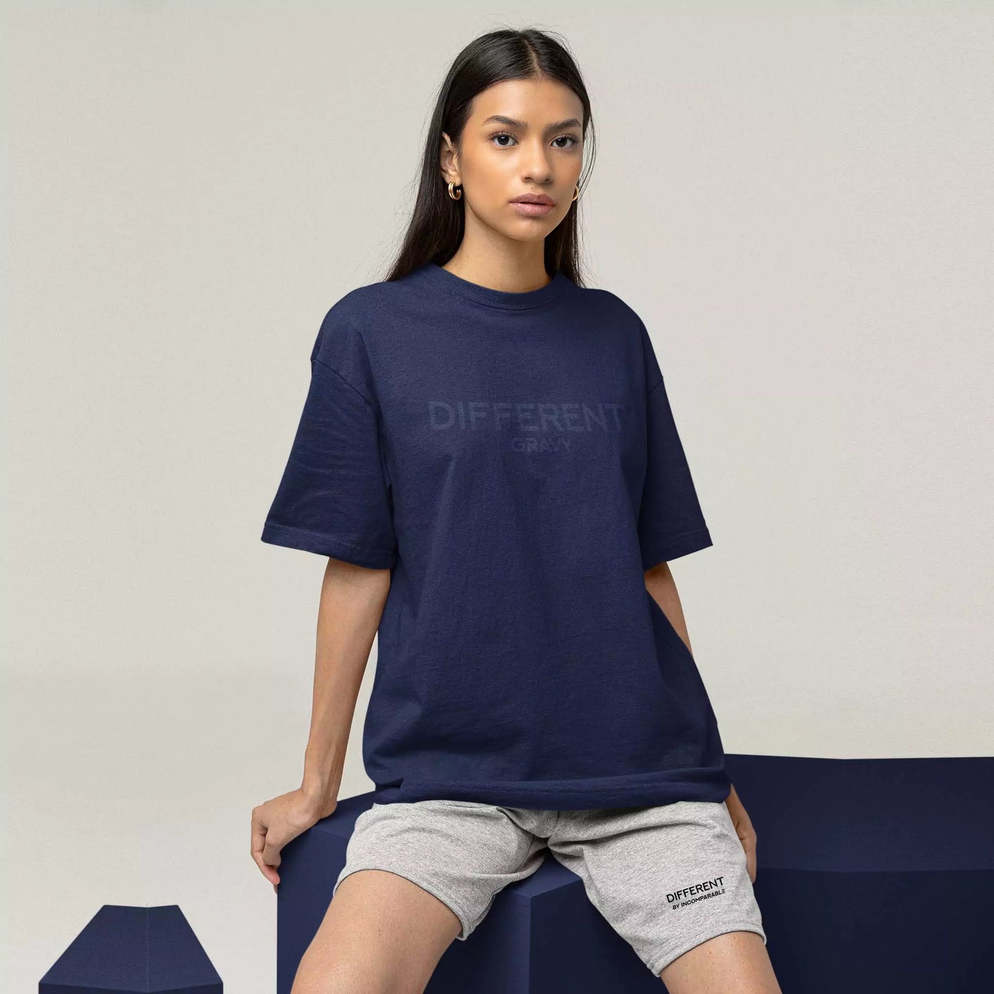 Relaxed Fit Organic Cotton Shorts – Different Shorts Burgundy