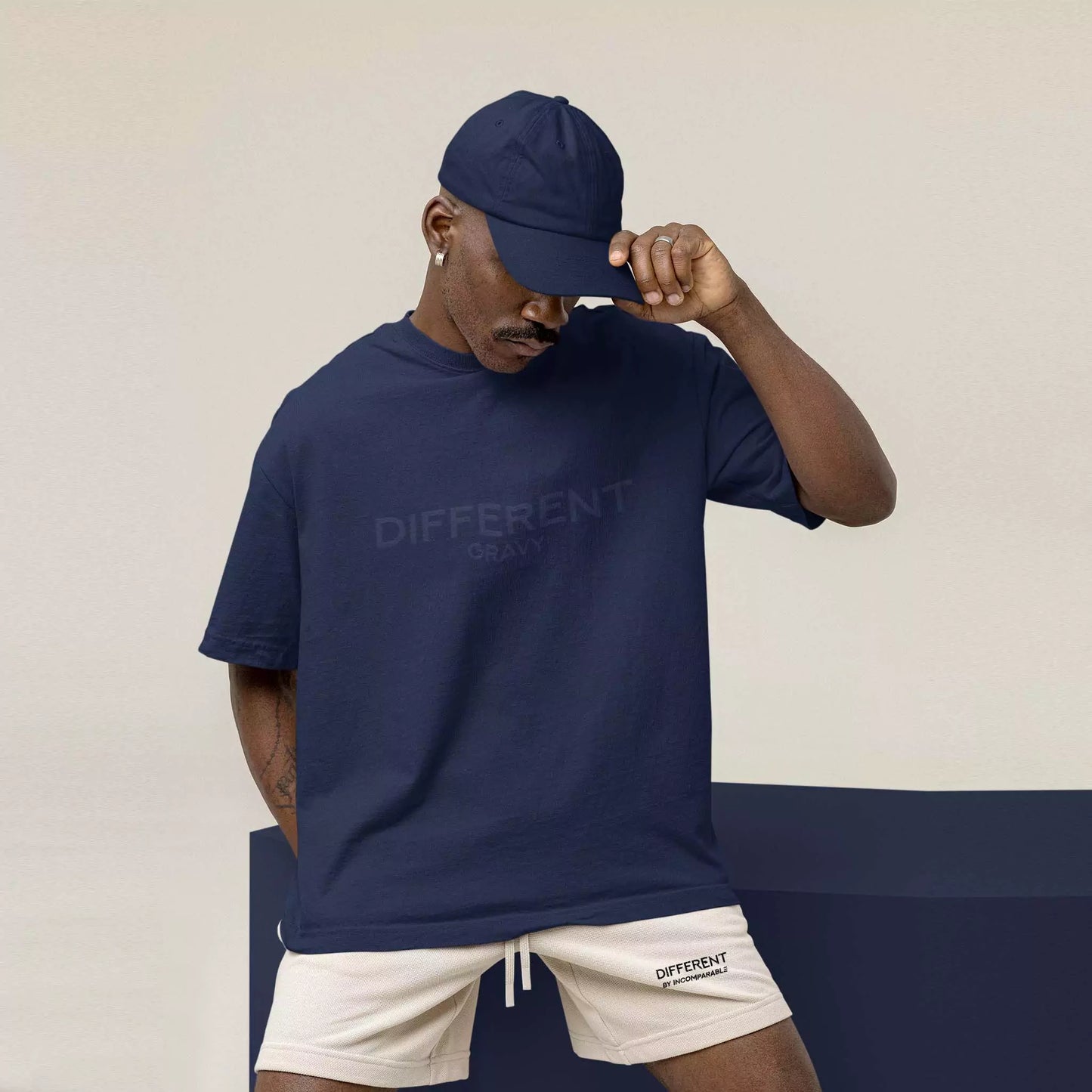 Different Shorts Arctic Blue