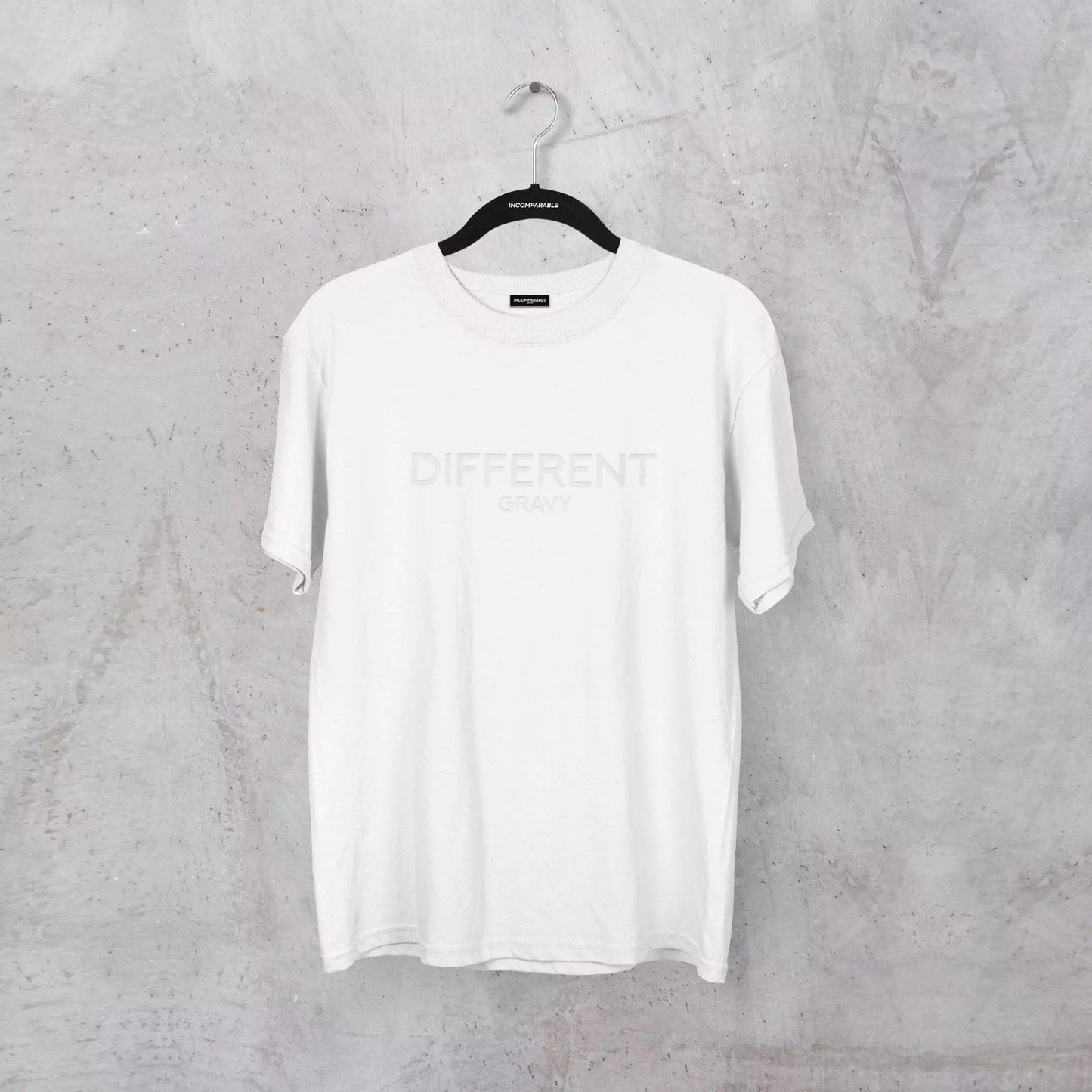 Different Gravy Tee White