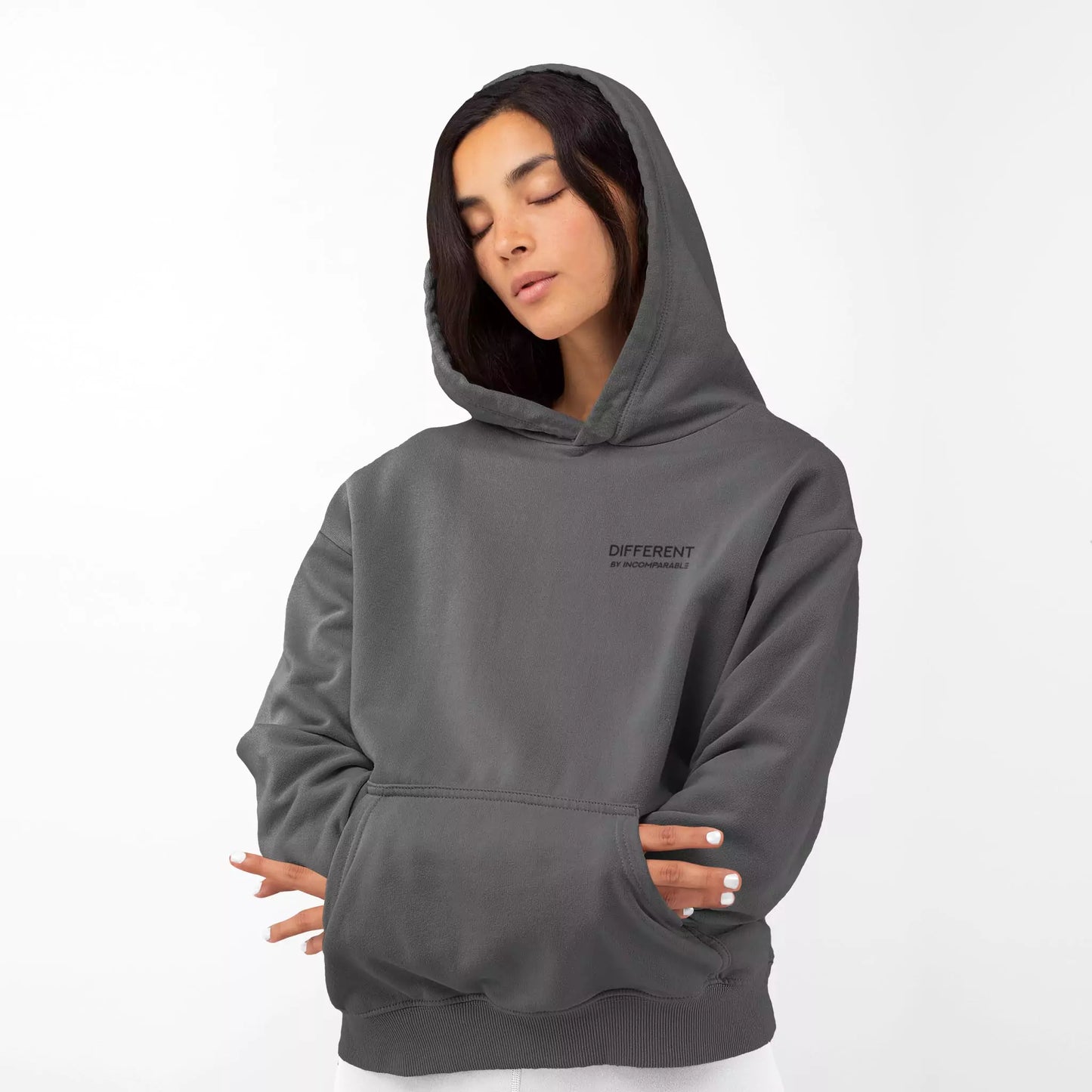 Different Hoodie Grey Dark