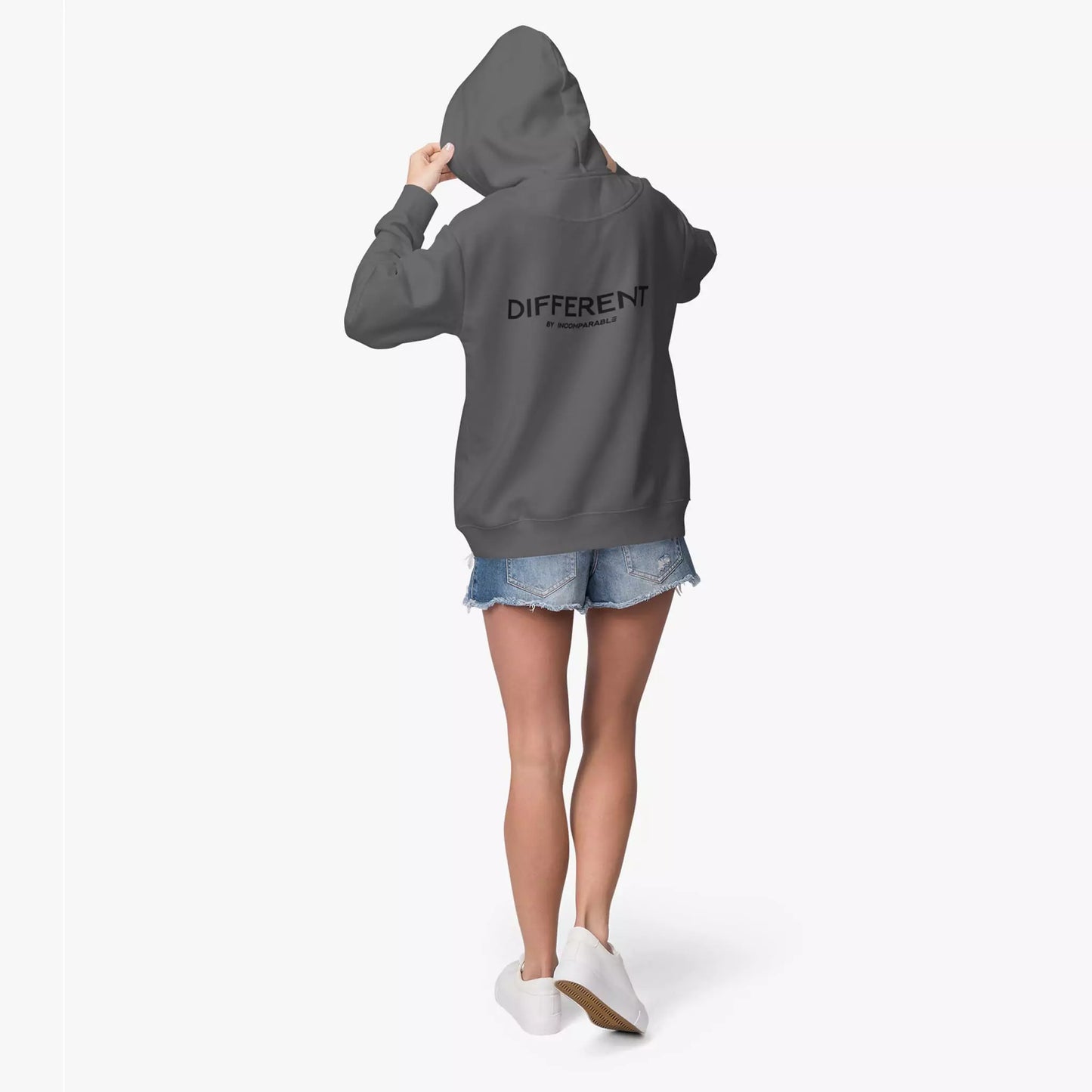 Different Hoodie Grey Dark