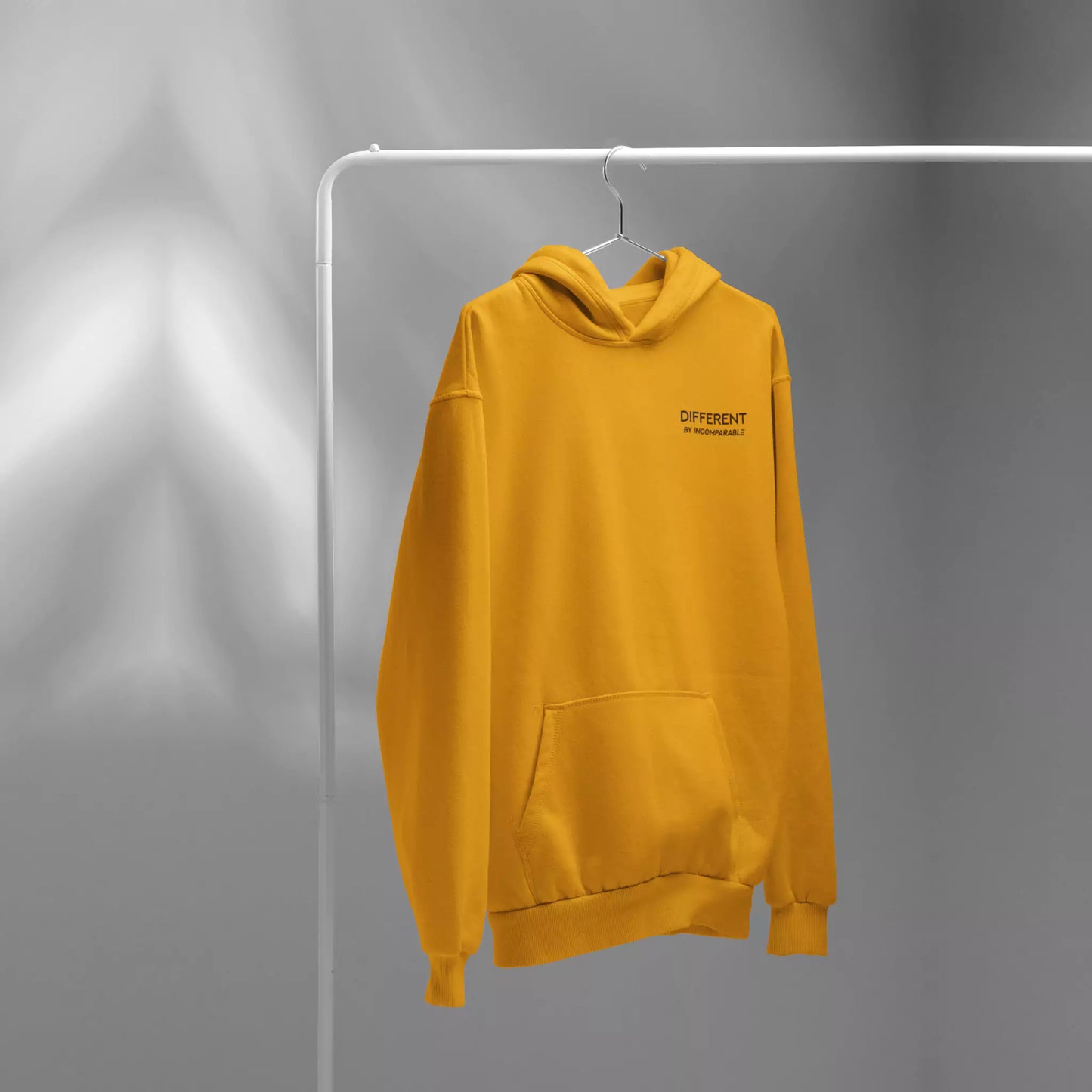 Oversized Organic Cotton Blend Hoodie – Different Hoodie Burnt Orange