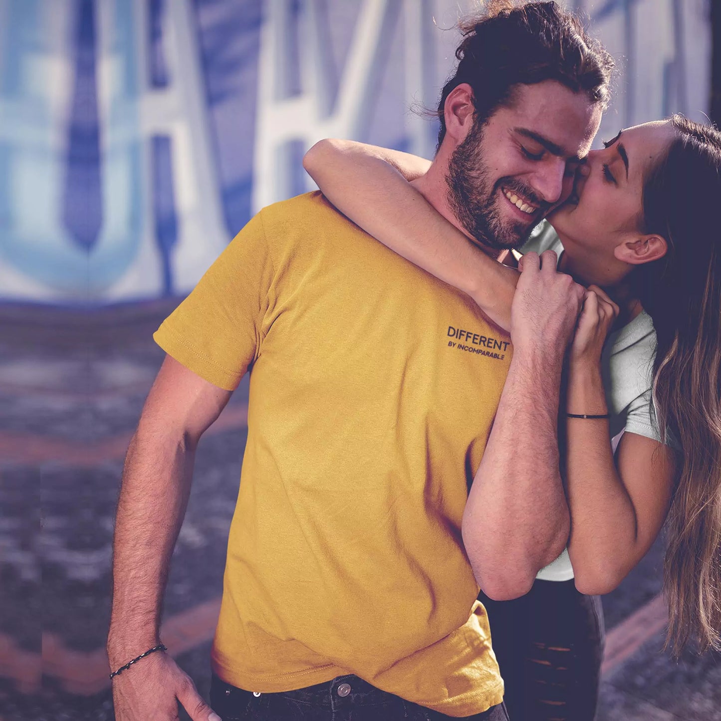 Oversized Organic Cotton T-Shirt – Different Tee Burnt Orange