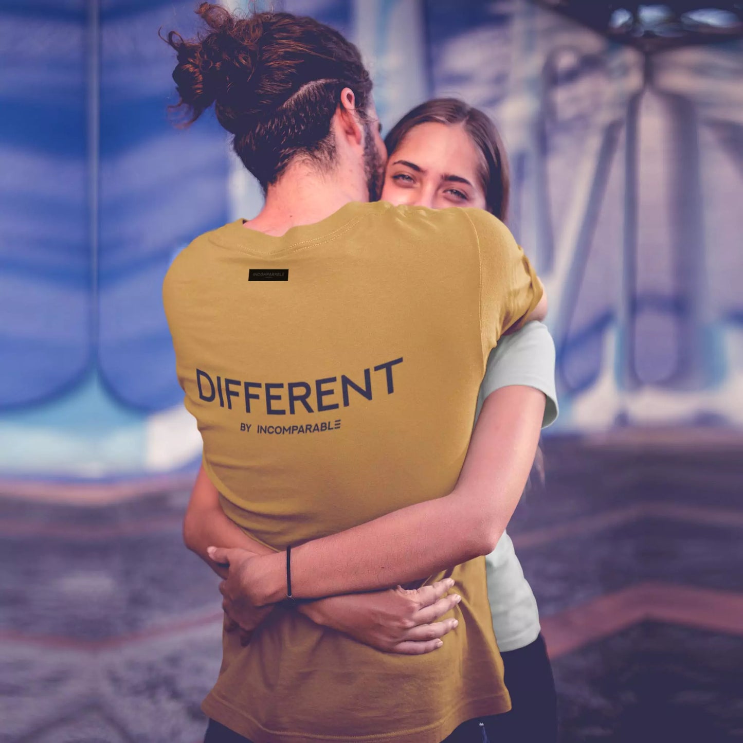 Oversized Organic Cotton T-Shirt – Different Tee Burnt Orange