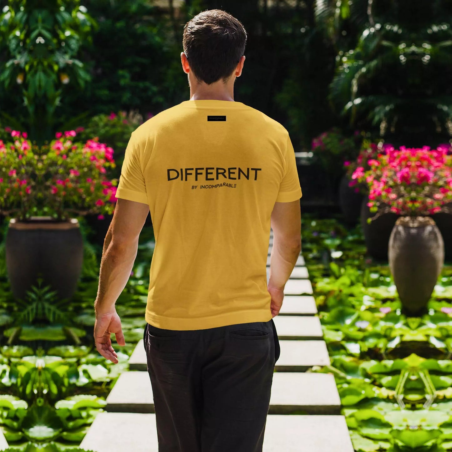 Oversized Organic Cotton T-Shirt – Different Tee Burnt Orange